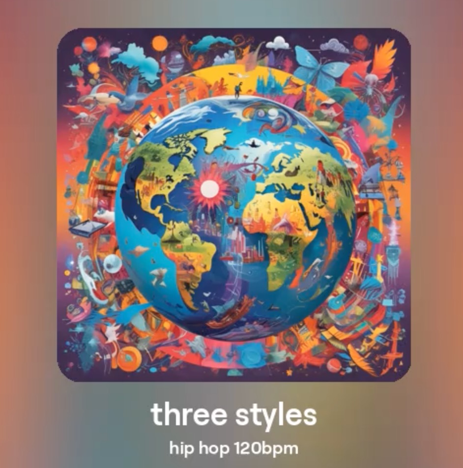 Three Styles Three styles